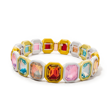 Sunset Candy – bransoletka damska multicolor z cyrkoniami z tworzywa sztucznego | Chloe DIAMOND