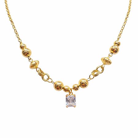 Veloura Crystal Glow – naszyjnik damski z zawieszką i cyrkonią | Chloe DIAMOND